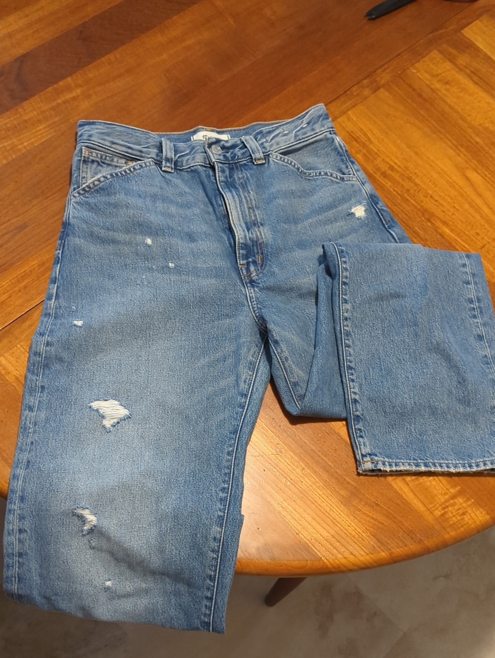 Madewell Balloon Jean in Dobbins Wash - Size 27